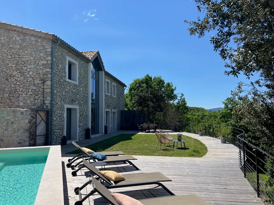 Domaine des Pierres Bleues à Lussan